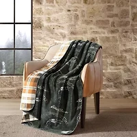 Eddie Bauer Flying Fish Washable Throw