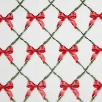 Martha Stewart Printed Seasonal Plush Throw