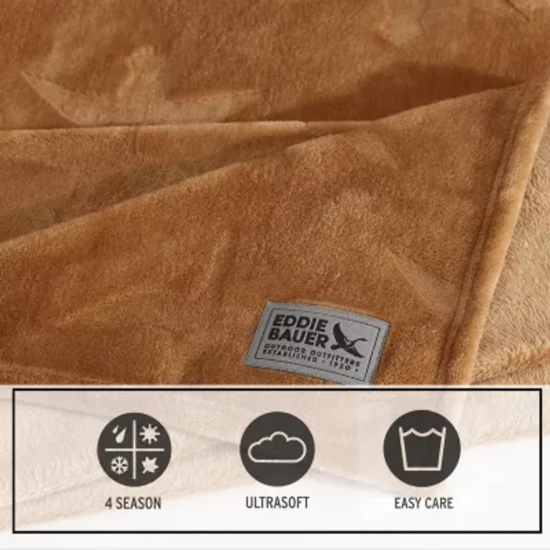 Eddie Bauer Geese 50x70 Washable Throw