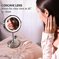 Ovente Light-Up 7X Magnification Makeup Mirror