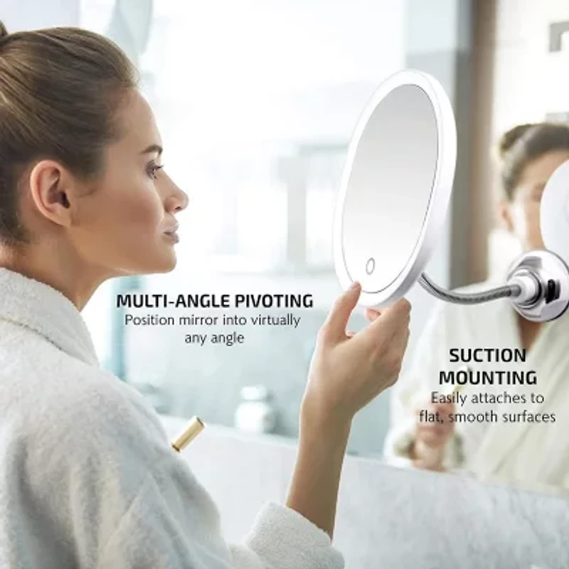 Ovente 10X Magnification Makeup Mirror