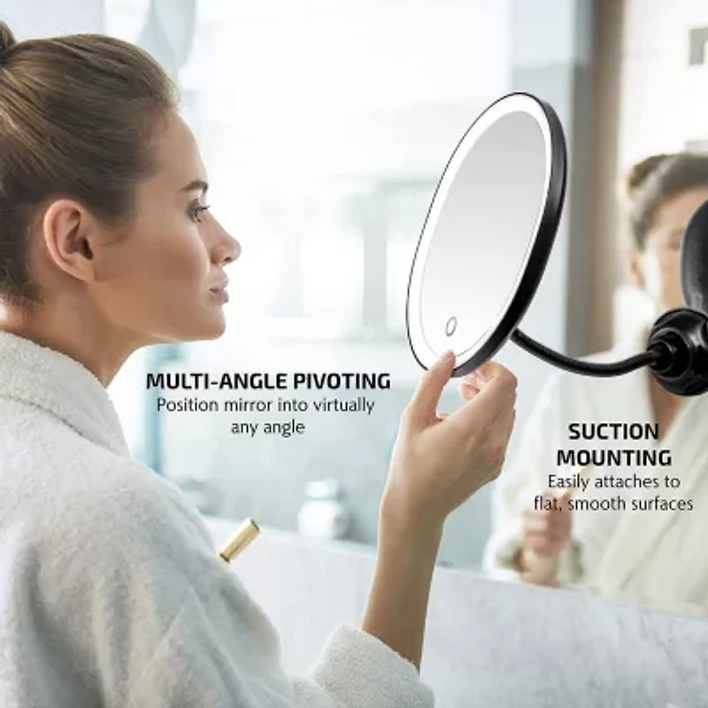 Ovente 10X Magnification Makeup Mirror