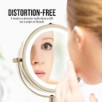 Ovente 7X Magnification Makeup Mirror