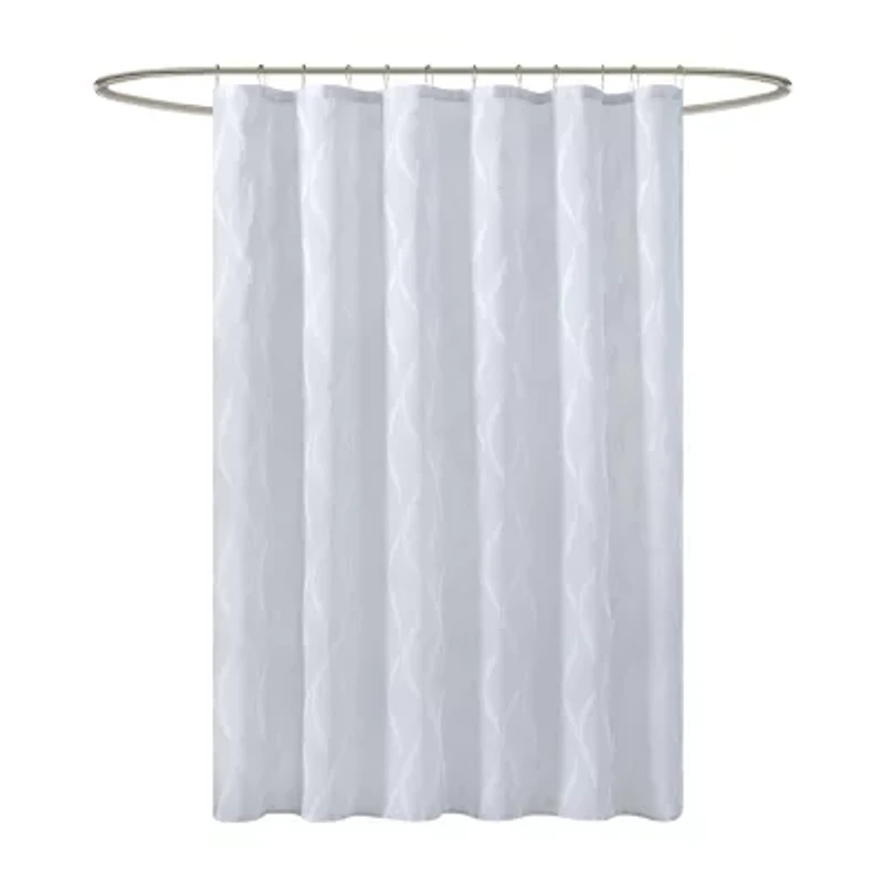 Madison Park Candice Sheer Shower Curtain