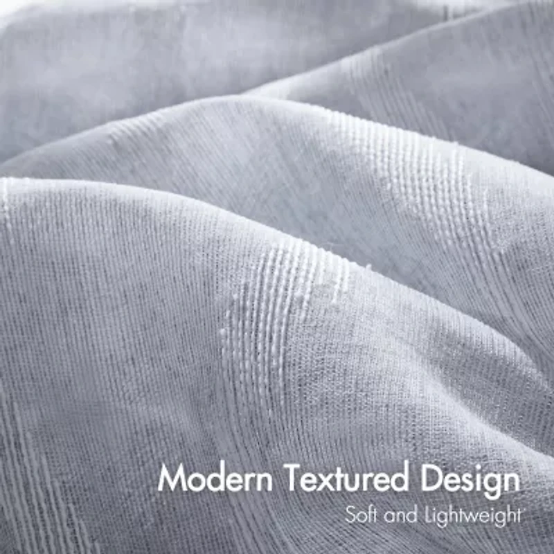 Madison Park Candice Sheer Shower Curtain