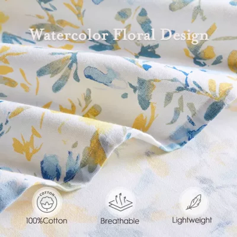 Laura Ashley Nora Duck 160gsm Shower Curtain