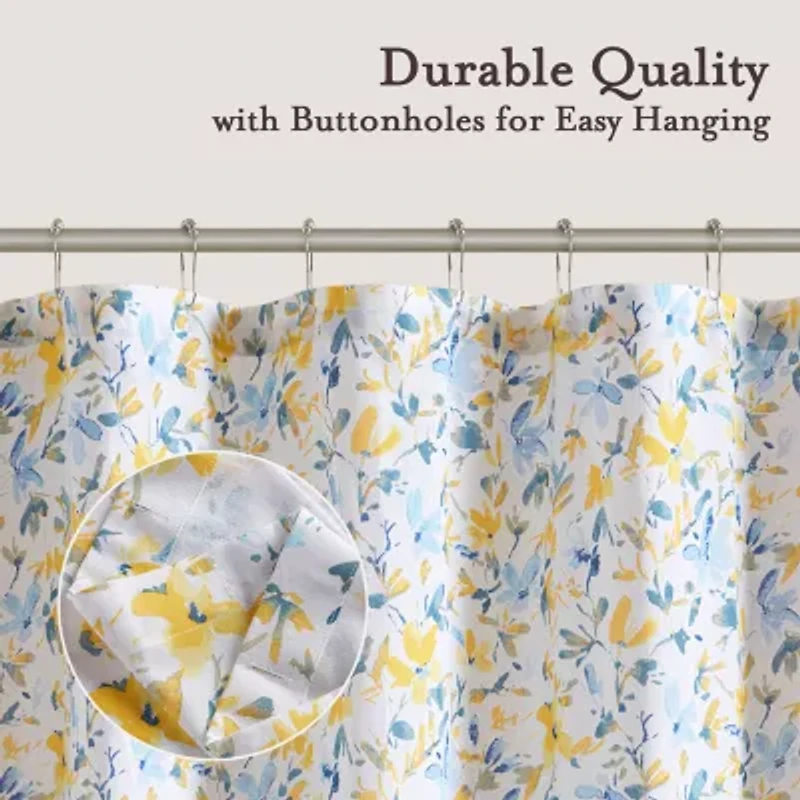 Laura Ashley Nora Duck 160gsm Shower Curtain