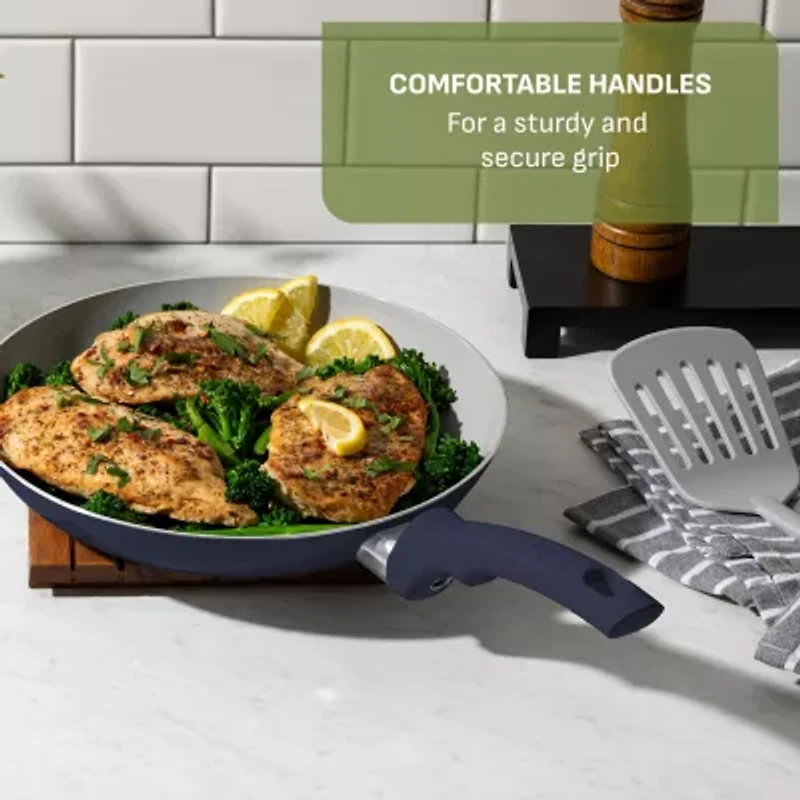 T-Fal Essentials Ceramic 12-pc. Cookware Set