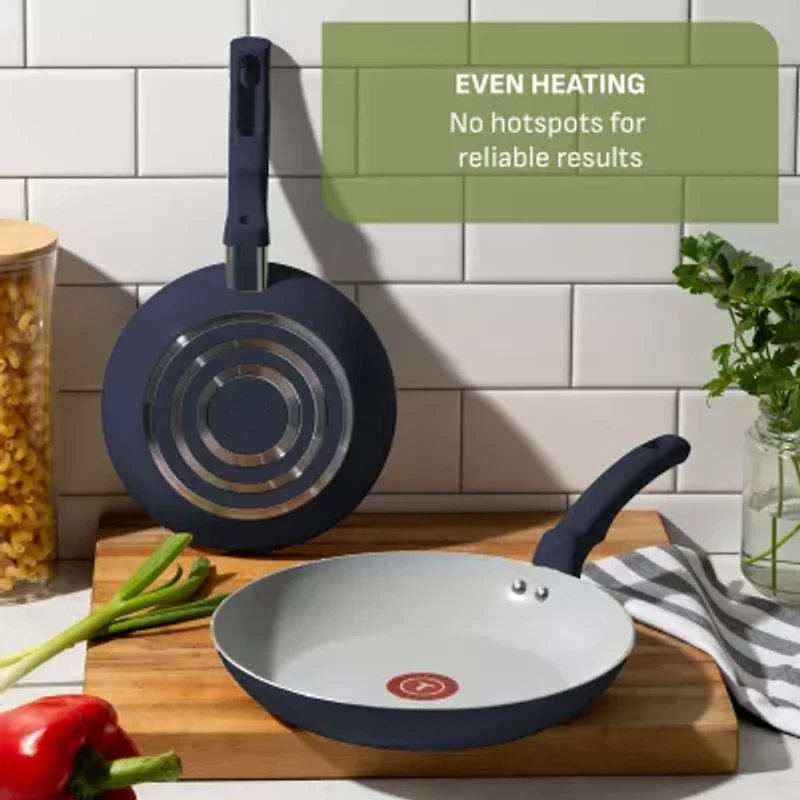 T-Fal Essentials Ceramic 12-pc. Cookware Set