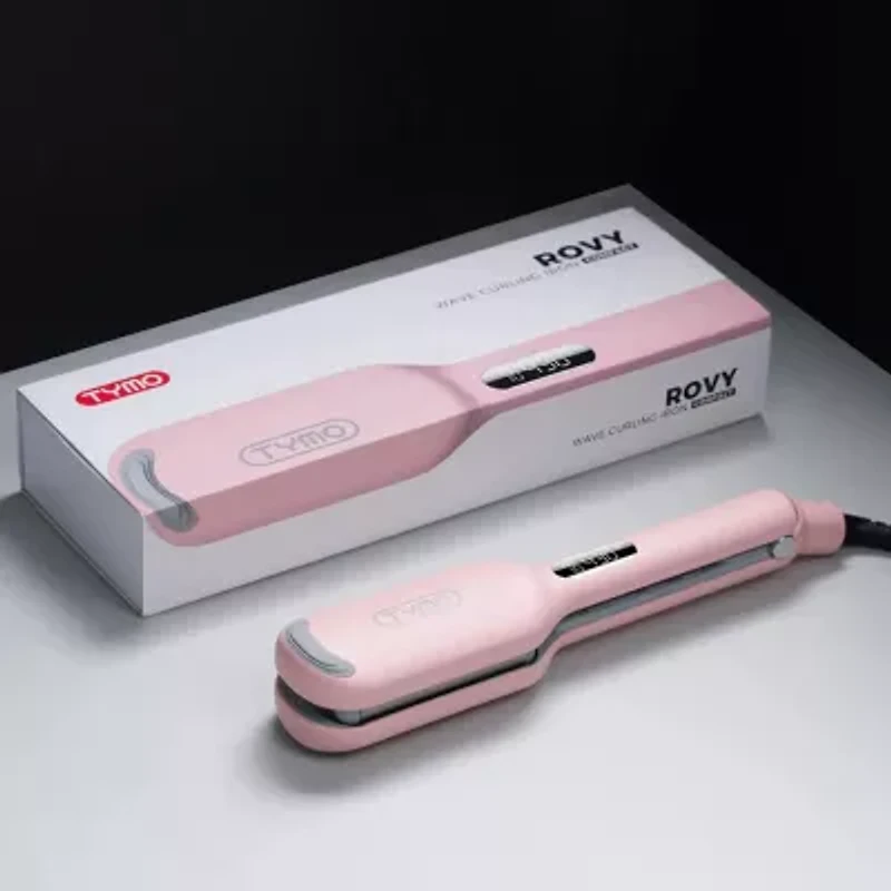 TYMO Rovy Compact Wave Curling Iron Pink