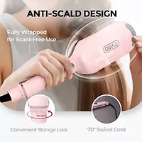 TYMO Rovy Compact Wave Curling Iron Pink