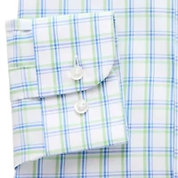 Stafford Smart Tech Mens Regular Fit Stretch Fabric Wrinkle Free Long Sleeve Dress Shirt