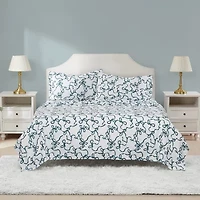 Truly Soft Printed Bow Sheet Set