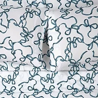 Truly Soft Printed Bow Sheet Set