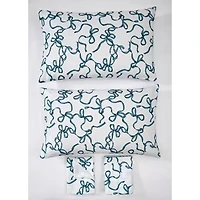 Truly Soft Printed Bow Sheet Set