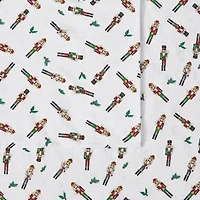 Truly Soft Nutcrackers Flannel Sheet Set