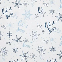 Truly Soft Let It Snow Flannel Sheet Set