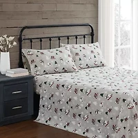 Truly Soft Polar Bears Flannel Sheet Set