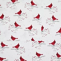 Truly Soft Cardinals Flannel Sheet Set