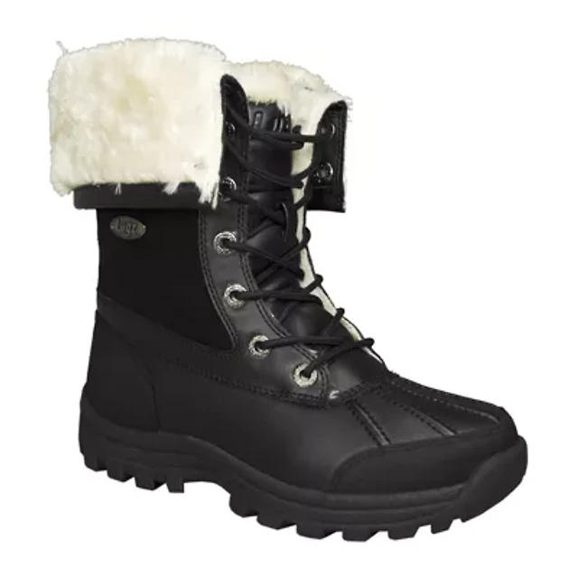 Lugz Womens Tambora Water Resistant Flat Heel Winter Boots