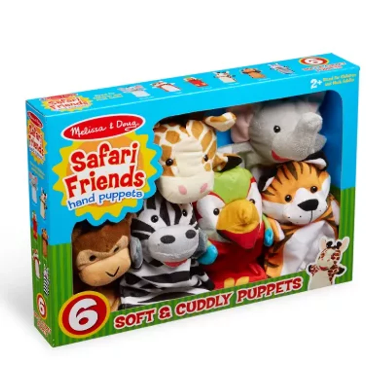 Melissa & Doug Safari Puppet Set