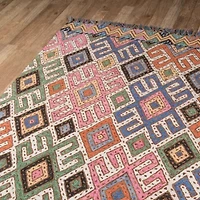 Momeni Tahoe 1 Geometric Hand Tufted Indoor Rectangular Accent Rug