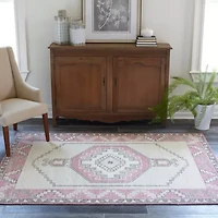Momeni Anatolia Design No. 1 Medallion Indoor Rectangular Accent Rug