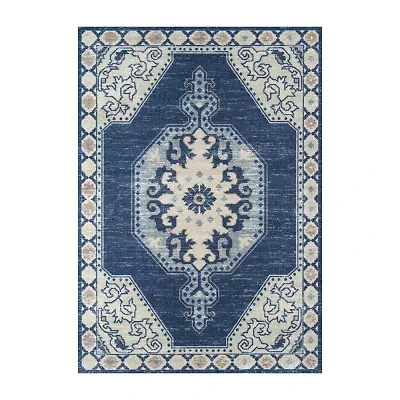 Momeni Anatolia Design No. Medallion Indoor Rectangular Accent Rug