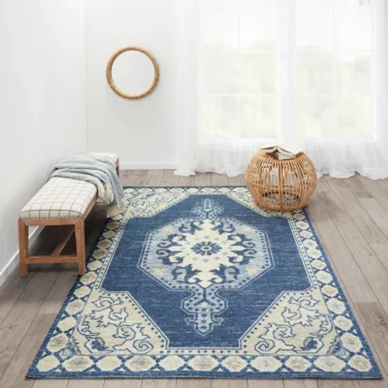 Momeni Anatolia Design No. Medallion Indoor Rectangular Accent Rug