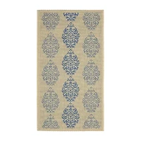 Safavieh Courtyard Collection Ray Floral Indoor/Outdoor Area Rug