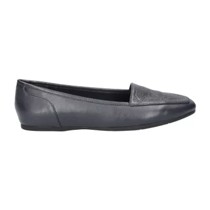 Easy Street Thrill Perf Womens Square Closed Toe Slip-On Shoe