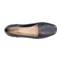 Easy Street Thrill Perf Womens Square Closed Toe Slip-On Shoe