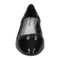 Easy Street Giana Womens Round Closed Toe Flat Heel Pumps