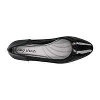 Easy Street Giana Womens Round Closed Toe Flat Heel Pumps