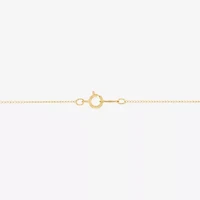 Girls Natural White Diamond 14K Gold Round 2-pc. Jewelry Set