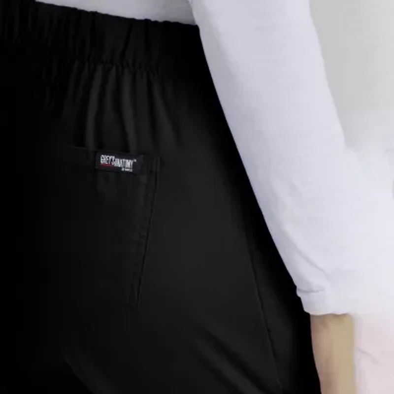 Grey's Anatomy™ by Barco Classic 4232 Riley 5-Pocket Mid-Rise Flare Leg Womens Petite Moisture Wicking Scrub Pant