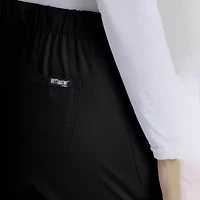 Grey's Anatomy™ by Barco Classic 4232 Riley 5-Pocket Mid-Rise Flare Leg Womens Petite Moisture Wicking Scrub Pant