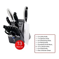 Henckels International Forged Synergy 13-pc. Knife Block Set