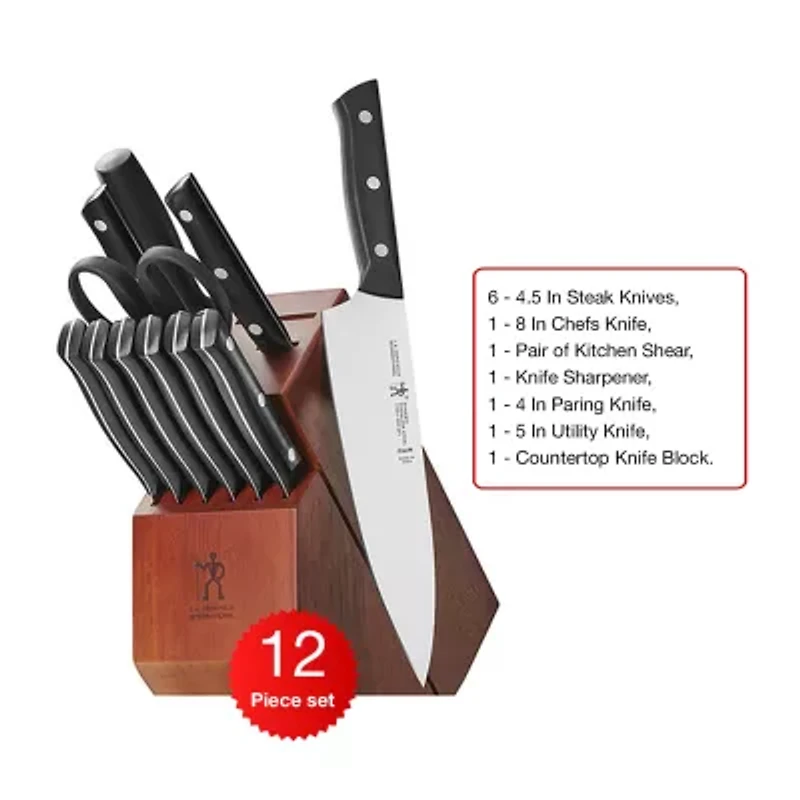 Henckels 12-pc. Knife Block Set