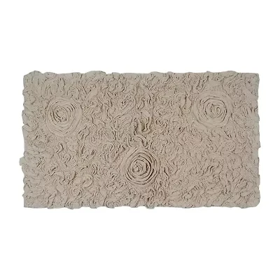 Home Weavers Inc Bellflower Quick Dry 24X40 Inch Bath Rug