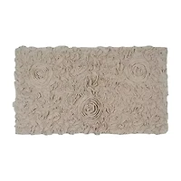 Home Weavers Inc Bellflower Quick Dry 24X40 Inch Bath Rug