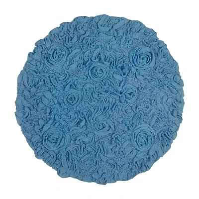 Home Weavers Inc Bellflower 22 Inch Round Bath Rug