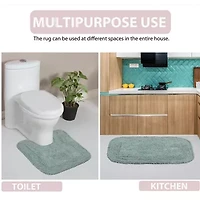 Home Weavers Inc Radiant Quick Dry 21X34 Inch Bath Rug