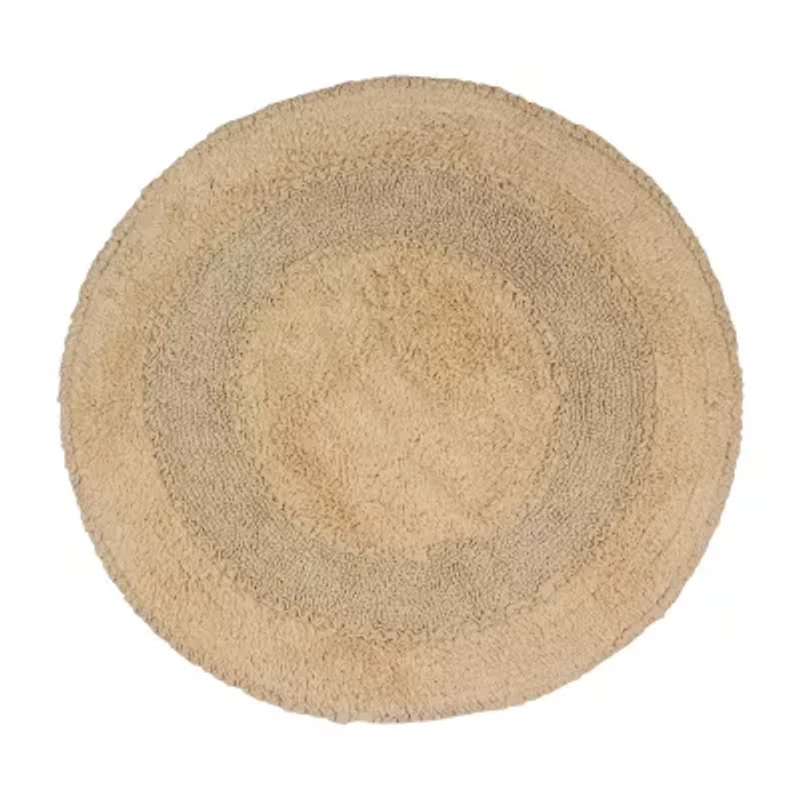 Home Weavers Inc Radiant 30 Inch Round Bath Rug