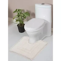 Home Weavers Inc Casual Elegance Reversible 20X20 Inch Bath Rug