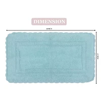 Home Weavers Inc Casual Elegance Reversible 21X34 Inch Bath Rug
