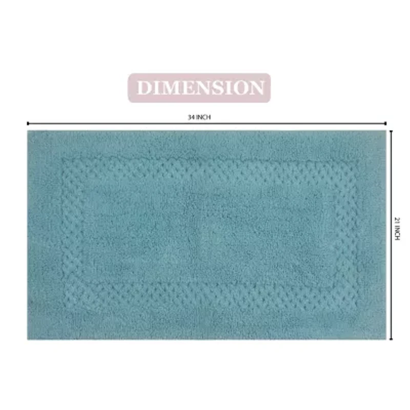 Home Weavers Inc Classy Quick Dry 21X34 Inch Bath Rug