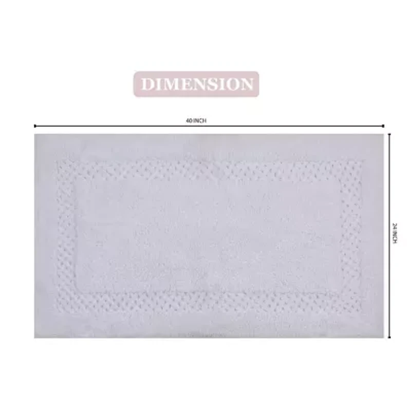 Home Weavers Inc Classy Quick Dry 24X40 Inch Bath Rug