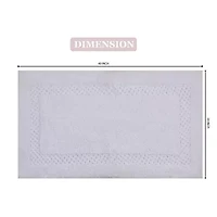 Home Weavers Inc Classy Quick Dry 24X40 Inch Bath Rug