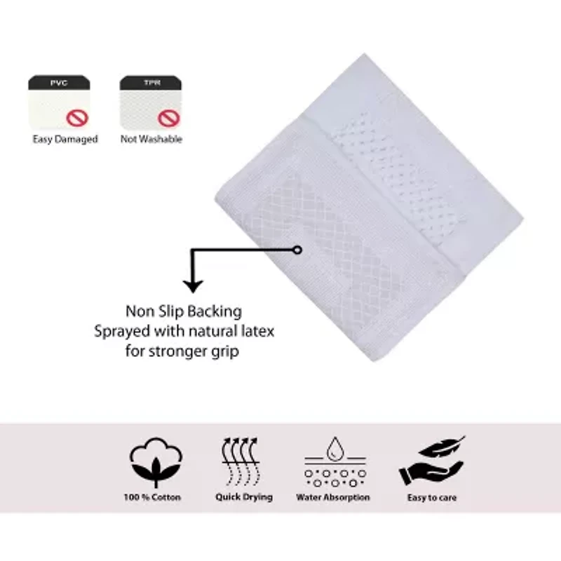 Home Weavers Inc Classy Quick Dry 24X40 Inch Bath Rug